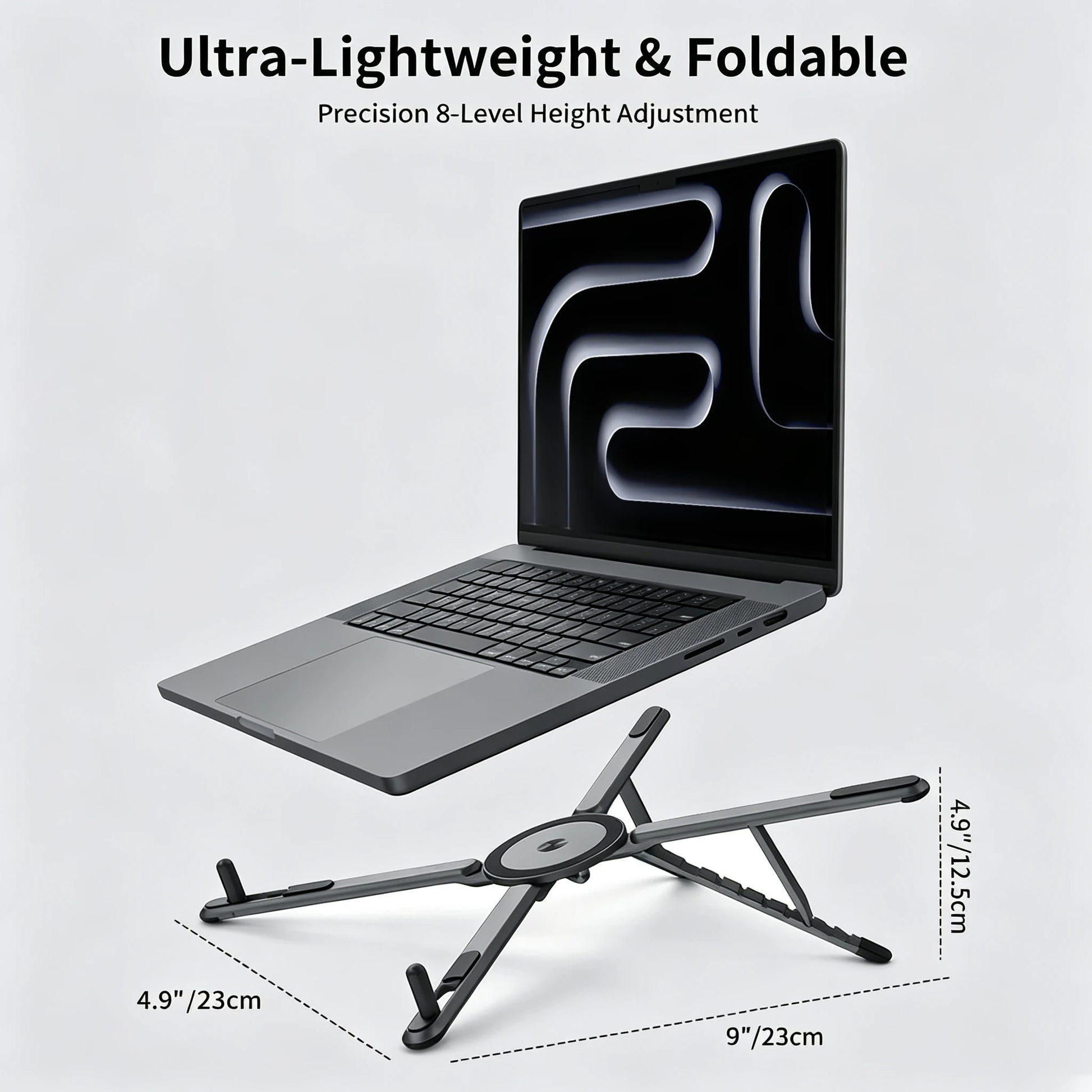 Multi-Functional Notebook Three-In-One Stand Versatile Adjustable Laptop Holder Desk Organizer
